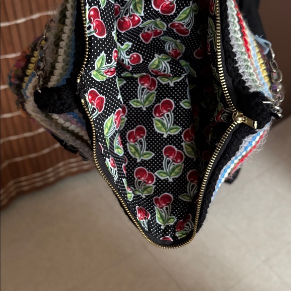 DIY. Handmade. Makeup Bag 10 by 6 & Shoulder Bag 13 by 8 “. Zipper Closure. - Picture 8 of 9